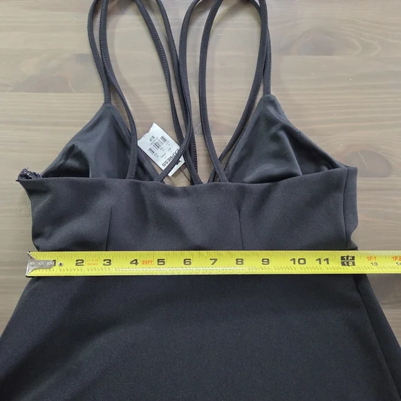 NWT Express Women's Black Strappy Top Size S/P - Picture 7 of 10